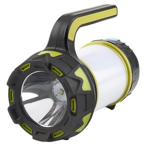 Portable Lantern Led Searchlight Camping Lamp utomhus tält lätt handhållen fackla super kraftfull