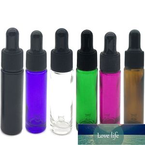 10ml Pure Glass Dropper Perfume Sample Mini Tubes Essential Oil Vial 10pcs