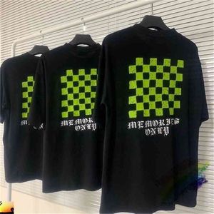 Askyurself T-Shirt Men Women Oversize Fluorescent Green T Shirt Drop 210420
