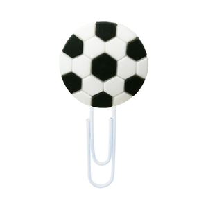 Bookmark 1pcs Football Bookmarks For Books Soccer Book Mark Flags Page Holder Paper Clips School Teacher Office Supply Kids GiftBookmark