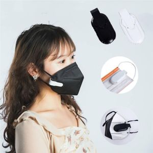 Stock Confezione individuale Carica USB Raffreddamento Bomboniera Maschera per il viso Ventilatore Filtro aria portatile staccabile Mini ventilatore elettrico CPA5107