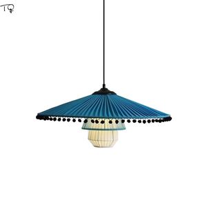 Pendant Lamps Chinese Classical Retro Fabric Art Lights For Living/dining Room Decor Home Led Hanging Lamp Bedside Bedroom RestaurantPendant