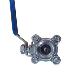 Wholesale valve npt for sale - Group buy Carbon Steel Two Pieces WCB wog NPT Thread Ball Valve With Lock Handle pc High Pressure Temperature