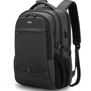 Fashion Water Resistant Business Men Travel Notebook Laptop Backpack Bags 15.6 inch Male Mochila For Teen 220707