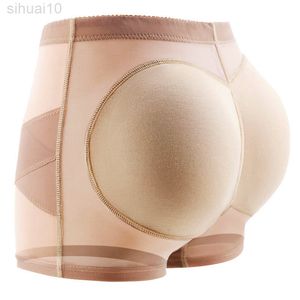 Cuscinetti rimovibili Rinforzatore dell'anca Imbottito Push Up Panty Butt Lifter Shaper Culo finto Mutandine contenitive Abito da donna Biancheria intima sexy L220802