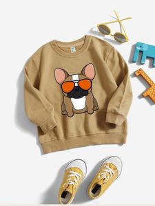 Toddler Boys Cartoon Dog Sweatshirt SHE