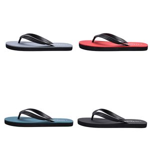 Männer Slide Mode Slipper klassisch grau rot lässig Strandschuhe Hotel Flip Flops Sommer Rabattpreis Outdoor Herren Hausschuhe