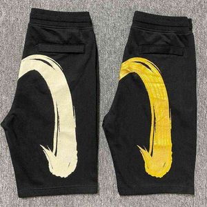 Pantaloncini da palestra da uomo Harajuku Y2K Pantaloncini Evisued Casual Marchio di moda giapponese M Pantaloncini stampati a gamba larga Abbigliamento uomo estivo T220802