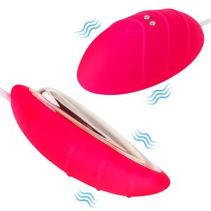 Vibratori Giocattoli sexy per donne Stimolatore clitorideo Dildo Uovo Ricaricabile USB 10 velocità Salto Prodotto erotico per adulti