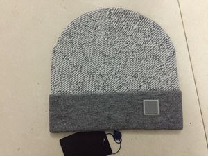 Ashions Designer Mężczyźni Zimowe Beanie Wysokiej Jakości Unisex Dzianiny Bawełna Ciepły Kapelusz Klasyczne Sporty Czaszki Czapki Damskie Dorywczo Płynowe Pasek Czapki Czapki 13 Kolory