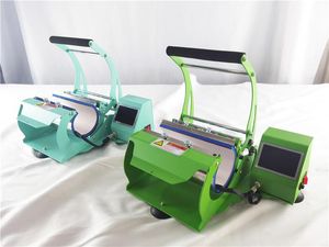 US Warehouse Transfert de chaleur Tumbler Press Sublimation Masse imprimante Machines d imprimante compatibles pour oz Tumblers Mugs Bouteilles d eau Green Z1