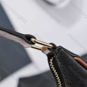 10Aトップティア品質の豪華な贅沢品23cmスモールTTIOMPHE HOBO BAG REAL LEATHER COWHIDE WOMENS HANDBAGキルティング財布半月袋ショルダーブラウンバッグboxdxng
