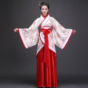 Scene Wear Woman Dance Dress Kinesiska traditionella kostymer År vuxen tang kostym prestanda Hanfu kvinnlig cheongsamstage