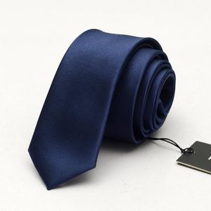 Bow Ties 5cm Solid Blue Neck Tie Slim Narrow Casual Dot Party Club Salon Pub For Men Women Groom Waiter Waitress Interview With Gift BoxBow