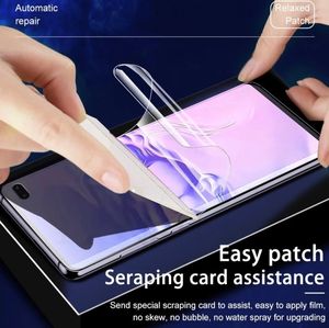 Hydrogel Screen Protector Soft TPU Film Full Coverage for Samsung Galaxy S22 S21 S20 Ultra Plus S10 S9 S8 S20FE S21FE A70 A50 A53 A52 A10 A71 A51 A02S A03S A21S A13 4G 5G