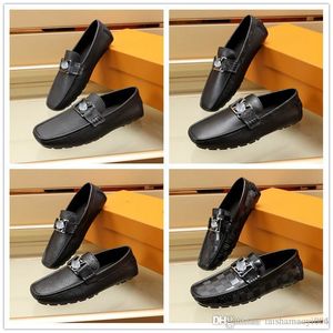 A3 Erkekler Tasarım Lüks Houndstant Men's Elbise Ayakkabı Bahar Sonbahar Püskülük Dekorasyonu Erkek Loafers Slip-On sahte deri moccasin artı 6.5-10