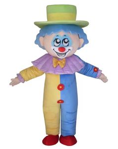 Leistung Clown Maskottchen Kostüme Weihnachten Halloween Fancy Party Kleid Cartoon Charakter Karneval Werbung Geburtstag Party Kostüm Outfit