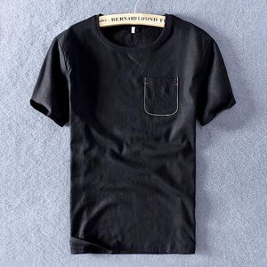 T-shirt da uomo Design unico Manica corta Estate Uomo T Shirt Moda di marca Camicie comode per O-Collo T-shirt nera Mens CamisetaMen's Mi