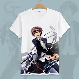 Men's T-Shirts Anime Cos Guilty Crown GC Cotton Casual Short Sleeve T-Shirt Tee T Shirt Top Mild22
