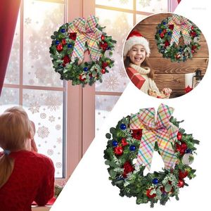 Flores decorativas grinaldas grinaldas decorações de natal de Natal mortas ramificações de videira pingente de portas iluminadas decoração de portas iluminadas inverno