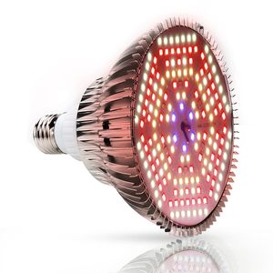 5 st E27 LED GROW Light Full Spectrum 100W/120W blybelysning för inomhusväxande blommor örter