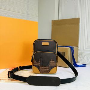 Мужские модные повседневные дизайнерские сумки роскошные Amazon Cross Cross Body Messenger Backck Sags Высококачественные верхние сумочки мешочек