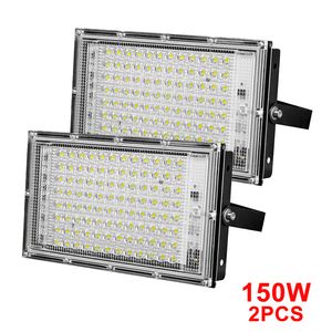 FloodLight LED 150W Foco LEDs Exterior Outdoor Spotlight Outdoors Lighting 220V Street Lights Outdoor Flood light Ledi Projector D2.0