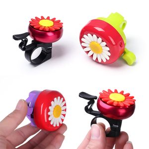 Multi-colore Bambini Divertente Campanello per Bicicletta Margherita Fiore Corna Bici Bambini Ragazze Ciclismo Anello Allarme Per Manubrio Lega Plastica Caldo