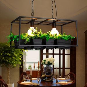 Pendant Lamps Iron Crafts Lights Garment Shop Barber Internet Cafe Balcony Home Garden Lighting ZCLPendant