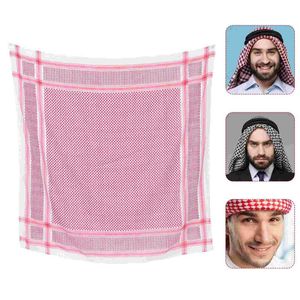 Radfahren Caps Masken 1pc Männer Kopfschmuck Saudi Muslim Headwrap Zubehör Stirnband Für Jungen MännerRadfahren