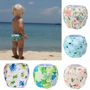 Swim Diaper wear Leakproof Reusable Adjustable for infant boy girl toddler 2 4 5 6 7 8 9 10 12 11 month baby swimwear pool pant 220425