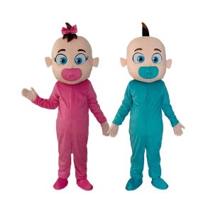2022 Factory sale Adult Both Baby Boy And Girl Mascot Costume Christmas Fancy Dress Birthday Party Halloween