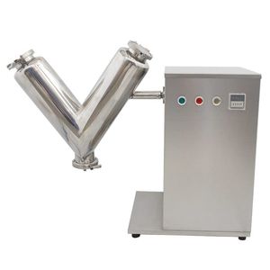 ZZKD 2L 5L roestvrijstalen blending machine V-type mixer laboratorium blender mixer