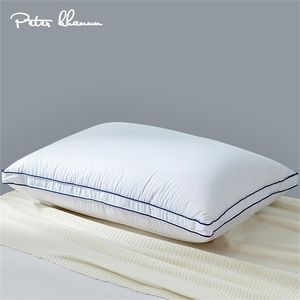 Питер Ханун на 100% гусей подушки подушки для шейки для спальных подушек 100% хлопковой раковина мягкая и пушистая P11 201266