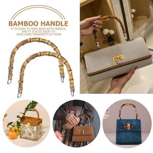 Wholesale diy tote purse for sale - Group buy Bag Parts Accessories U Shaped Bamboo Purse Bags Handle For Handcrafted Women Handbags DIY Tote Purses Replacement Making OrnamentBag