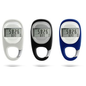 Pedômetro de indução 3D Party Party Favor Favort Outable Outdoor Fitness Running Electronic Pedometer Keychain