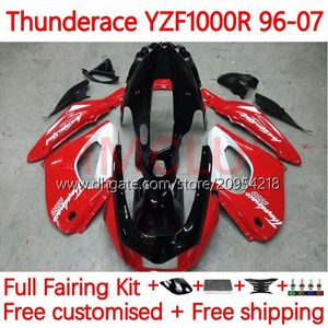 Yamaha YZF1000R Thunderace Yzf 1000R 1000 R 96-07 Body 8no.12 YZF-1000R 96 97 98 99 00 01 02 07 YZF1000-R 1996 2003 2004 2005 2006 2007 Fairing Glossy Red