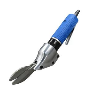 Powerful blue pneumatic scissors power tools gas iron wire mesh cutting tool metal sheet cutter stainless steel plate sharp fast