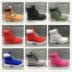 Wholesale winter work boots for men resale online - 2018 Winter Boots Womens Mens Mid Boots Street Fashion outdoor Ankle Boot Combat Work Tactical Military Winter boots Outdoor Work V