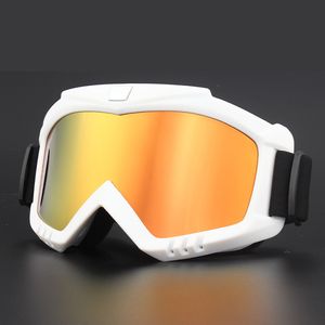 Outdoor Eyewear Ski Goggles Motorcycle Protective Gears Flexible Cross Helmet Face Mask Motocross Windproof Goggles ATV UV Protection Snow Sports Sunglasses