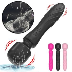 Sex Toy Massager Magic Wand Vibrator Heads Av Body Massager g Spot Clitoris Stimulator Adult Toys for Woman Female Masturbator