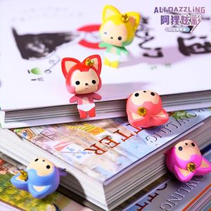 Bookmark Ali Dazzling Kawaii Cartoon PVC 3d Bookmarks Animal Student Creative Back to School Cadeaux Mark Cute Stationary SuppliesBookmarkmark