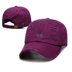 Summer Hole M Embrodery Baseball Cap Men's Classic Fashion Designer Truck Cap Sun Hats