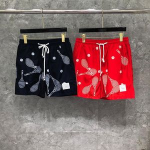 Herrenshorts Able Brand Custom Wholesale Shortpants Tennisschlägermuster Mid Thigh BoardshortsHerren