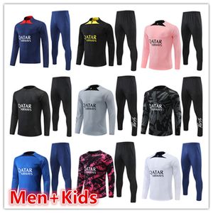 2223 tracksuit tracksuits football training suits kit chandal futbol kids Men boys mens jacket tuta set sets Soccer jersey jerseys Sportswear