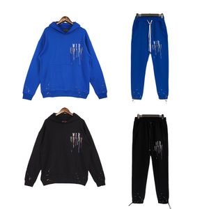 Autumn Winter Hoodies Mens Designer Sportwear Fashion Letters Print Outfits Tracksuits Män Kvinnor Överdimensionerad Pullover Sportsuit Casual Sweatshirts Jogger Suits