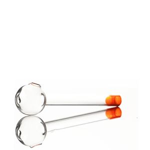 Tubo de queimador de óleo de vidro pyrex de 14 cm 4 cores Mini tubos de tabaco artesanal de tabaco