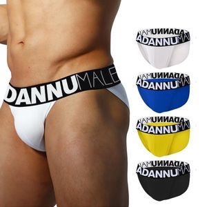 Underpants Ins Sports Briefs Men Cotton Sexy Underwear Man Gay Side Cut Mens Underware 3 Style Comfortable U Convex CuecasUnderpants