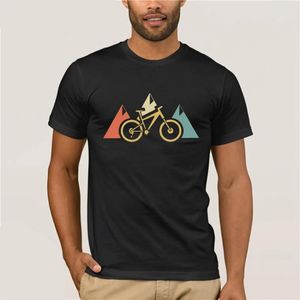 Men s T Shirts Mountain Bike Retro Style Graphic T Shirt For Men Funny Bicycle Cool Pure Cotton Tee Shirt O Neck Short Sleeve T Plus SizeMen