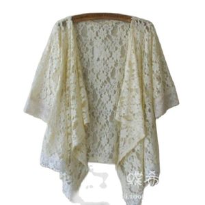 Women's Blouses & Shirts Boho Lace Cotton Kimono Lolita Crochet Chemisier Femme Vintage Ropa De Mujer Camisas Magliette Donna Women Blouse C